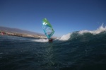 Bruch Boards Wave windsurfing at El Cabezo in El Medano Tenerife SurfMedano 08-12-2018