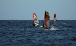 Evening windsurfing in El Medano 05-04-2013