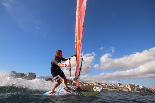 Freestyle 3style windsurfing in El Medano Tenerife SurfMedano 09-10-2018
