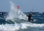 Kitesurfing - Harbour Wall 06-02-2012