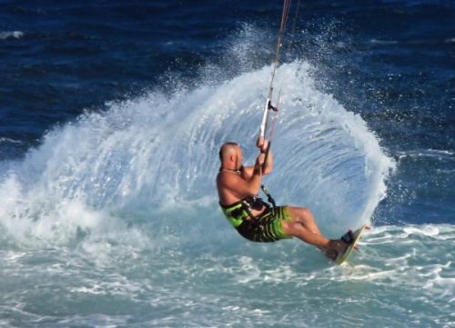 Kitesurfing El Medano El Cabezo 14-01-2013