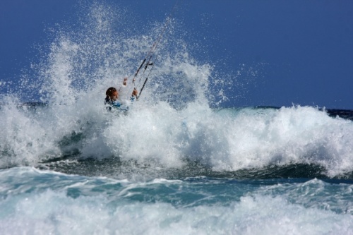 Kitesurfing El Medano El Cabezo 24-01-2013