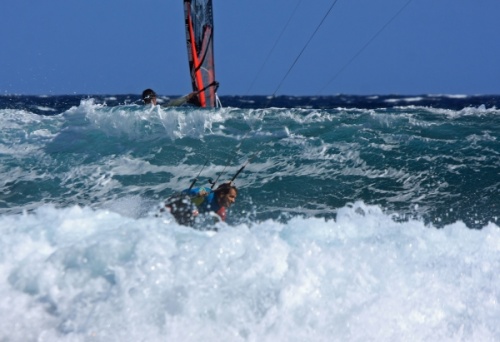 Kitesurfing El Medano El Cabezo 24-01-2013