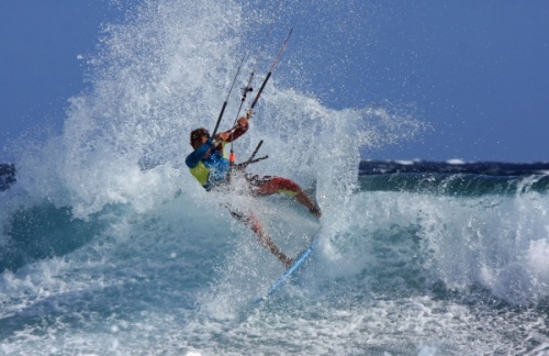 Kitesurfing El Medano El Cabezo 24-01-2013