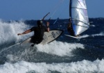 Kitesurfing El Medano Harbour Wall 22-01-2013