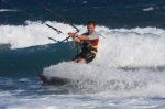 Kitesurfing in El Cabezo is great fun