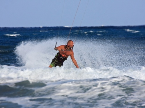 Kitesurfing in El Medano El Cabezo 12-11-2012