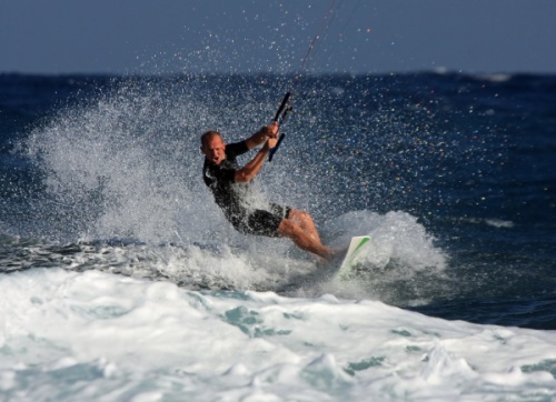 Kitesurfing in El Medano El Cabezo 12-11-2012