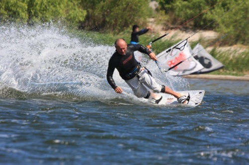 Kitesurfing is great fun