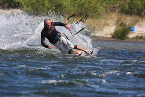 Kitesurfing is great fun