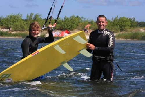 Kitesurfing is great fun