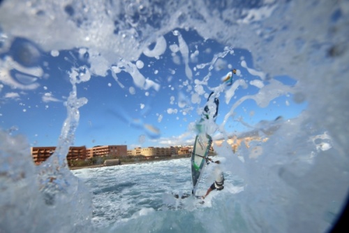 Mark Shinn, Shinnster and friends kitesurfing at El Cabezo 24-11-2015