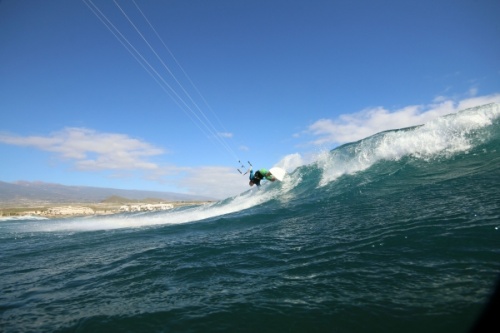 Mark Shinn, Shinnster and friends kitesurfing at El Cabezo 24-11-2015