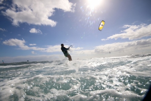 Mark Shinn, Shinnster and friends kitesurfing at El Cabezo 24-11-2015