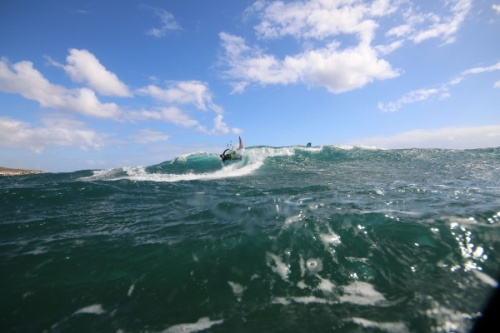 Mark Shinn, Shinnster and friends kitesurfing at El Cabezo 24-11-2015