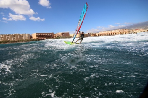 Mark Shinn, Shinnster and friends kitesurfing at El Cabezo 24-11-2015