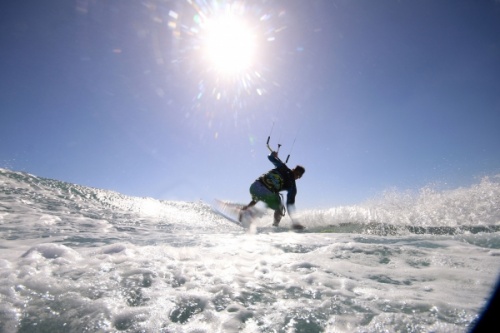 Mark Shinn, Shinnster and friends kitesurfing at El Cabezo 24-11-2015