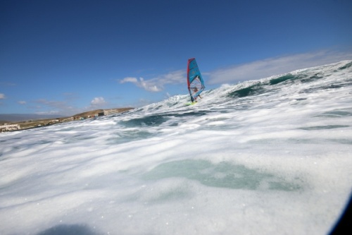 Mark Shinn, Shinnster and friends kitesurfing at El Cabezo 24-11-2015