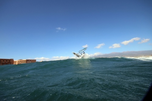 Mark Shinn, Shinnster and friends kitesurfing at El Cabezo 24-11-2015