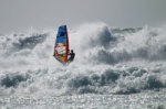 Mast high waves at Los Christianos with Alex Mussolini, Valter Scotto and others