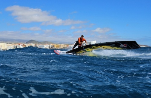 Pro X Training Tenerife El Medano Slalom races with Mark Hosegood 12-02-2014