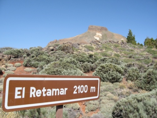 Road to Pico del Teide