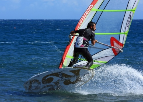 South-west wind in El Medano