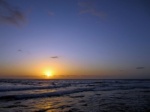 Sunrise - El Cabezo beach 16-01-2012