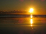 Sunrise - El Cabezo beach 25-01-2012