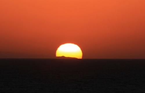 Sunrise in El Medano 02-02-2013