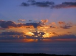 Sunrise in El Medano Tenerife