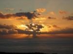 Sunrise in El Medano Tenerife