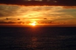 Sunrise sunset El Medano Tenerife Canarias