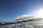 Sunrise wave windsurfing at El Cabezo in El Medano 26-01-2018