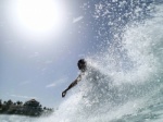 Surfing in Las Americas Derecha Izquierda El Conquistador Tenerife