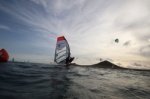 TWS new slalom windsurfing toys at Playa Sur in El Medano Tenerife 29-11-2017
