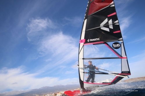 TWS Pro Slalom Foil Training El Medano Tenerife 27-01-2020