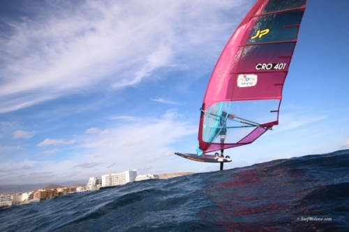 TWS Pro Slalom Foil Training El Medano Tenerife 27-01-2020