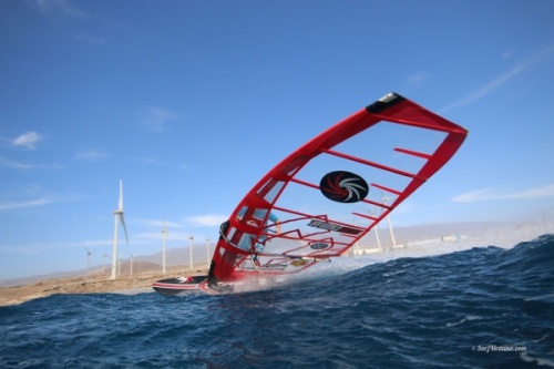 TWS Pro Slalom Training 30 knots wind El Medano Tenerife 18-01-2020