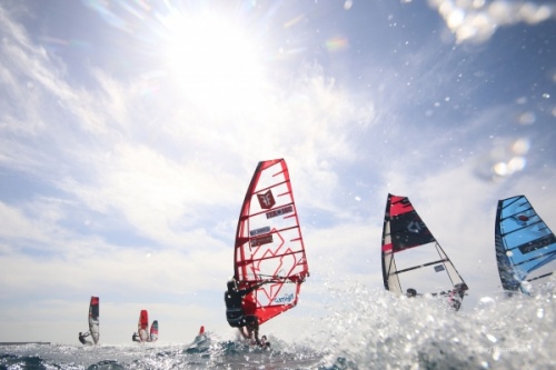 TWS Pro Slalom Training 30 knots wind El Medano Tenerife 18-01-2020