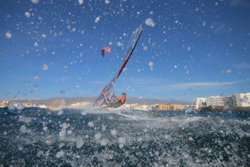 TWS Pro Slalom training El Medano Tenerife 16-01-2019