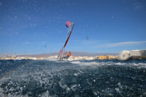 TWS Pro Slalom training El Medano Tenerife 16-01-2019