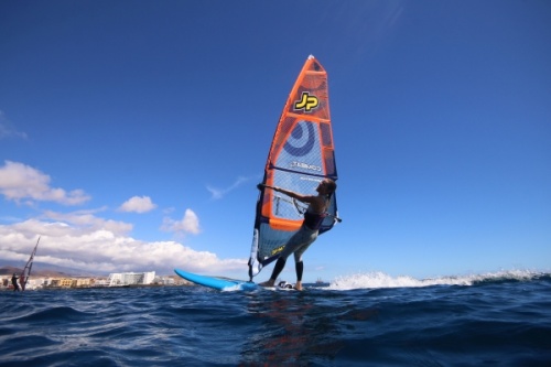 TWS Windsurf Pro Slalom Foil Training El Medano 24-02-2018