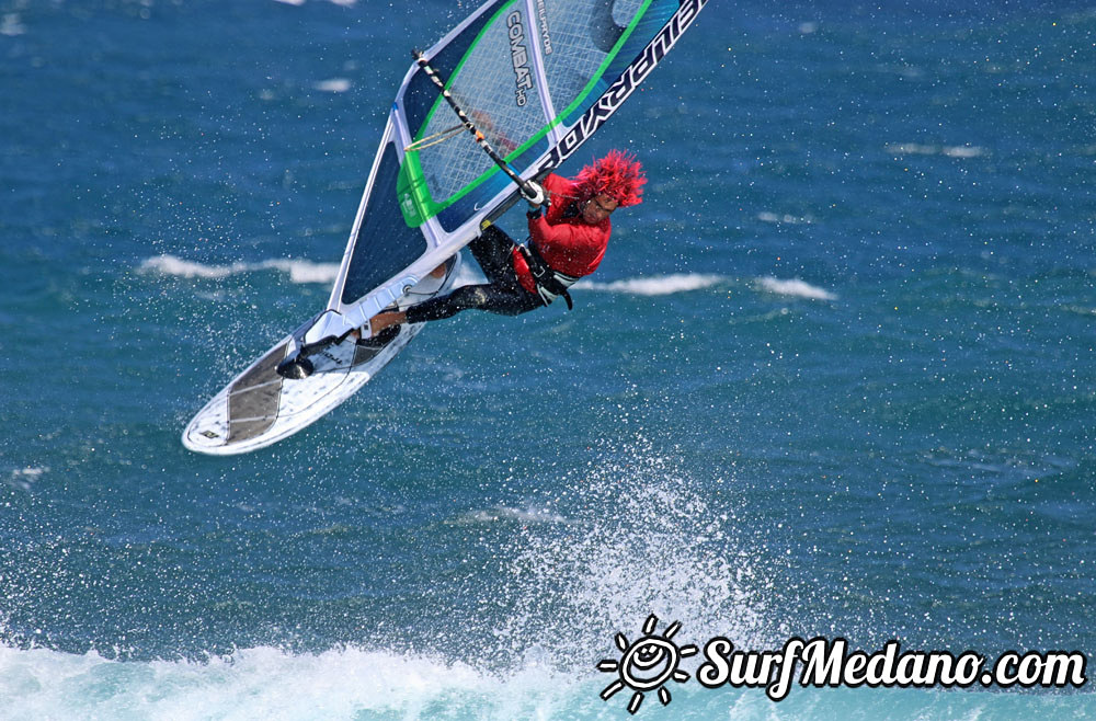 Carnival Wave riding at Cabezo in El Medano