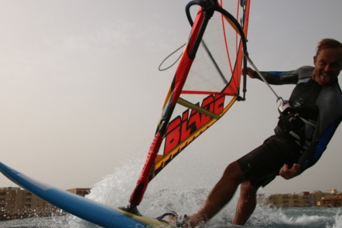 Wave ripping at El Cabezo in El Medano Tenerife 11-01-2015