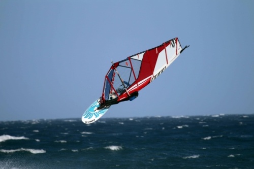 Wave sailing at El Cabezo in El Medano 26-02-2015