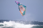 Wave windsurfing 35 knots of wind El Cabezo El Medano 28-09-2021