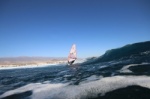 Wave windsurfing at El Cabezo in El Medano 02-01-2018
