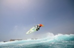 Wave windsurfing at El Cabezo in El Medano 07-09-2017