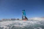 Wave windsurfing at El Cabezo in El Medano 13-12-2017